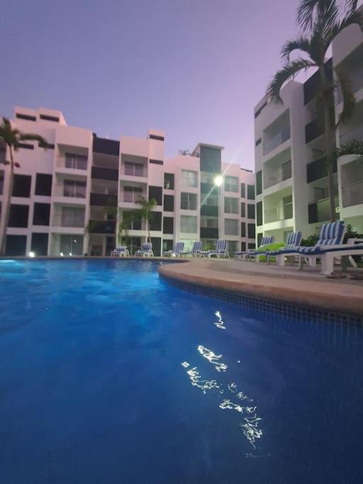 Departamento De Lujo En Manzanillo, Planta Baja Frente A La Alberca Διαμέρισμα Εξωτερικό φωτογραφία